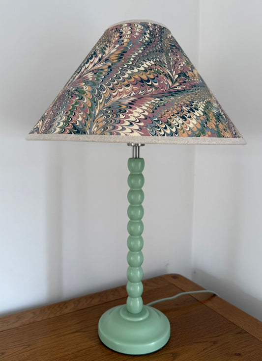 Marbled Lampshade - Whirl Dalloway - Coolie (Medium)