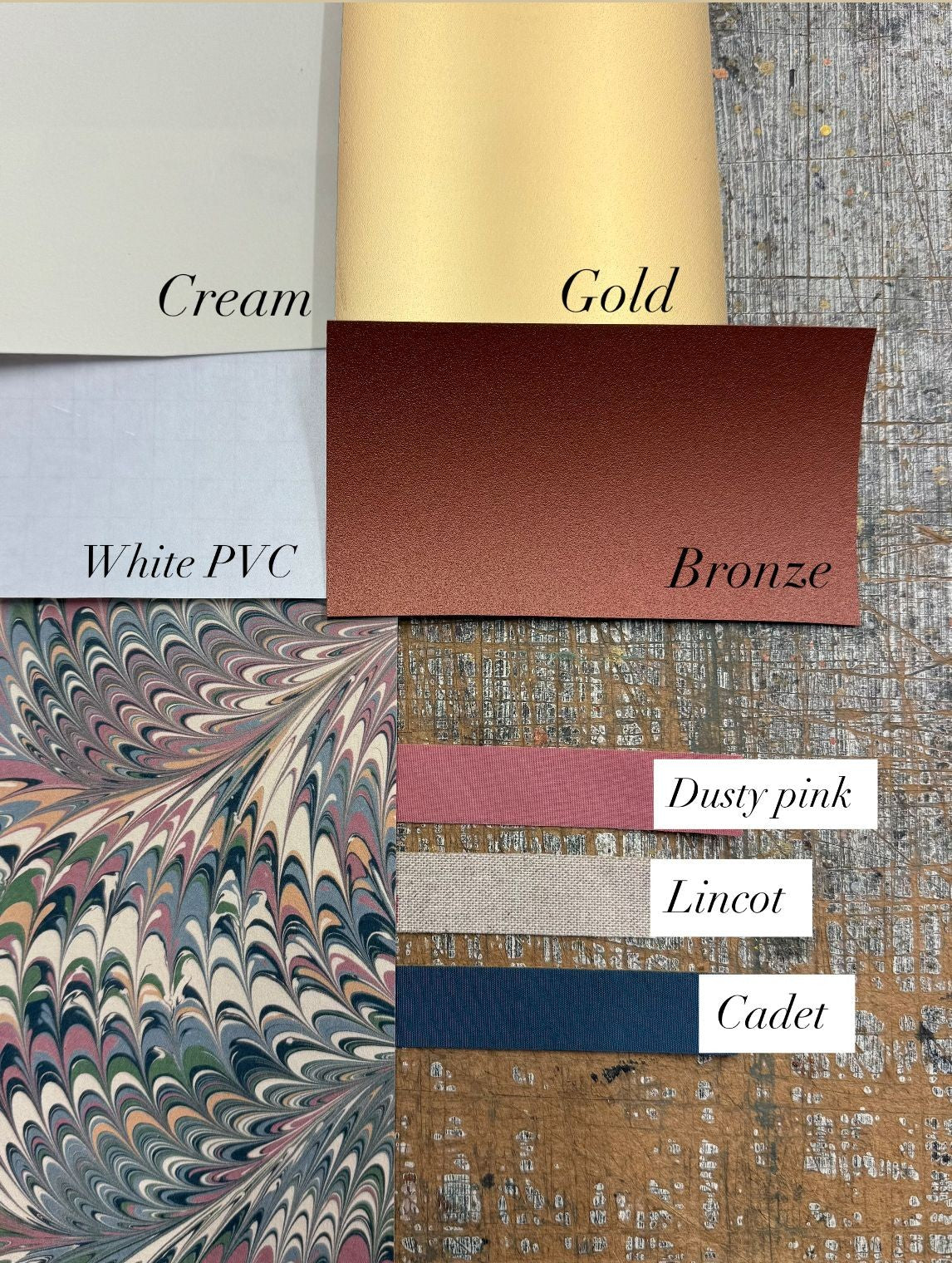 Marbled Lampshade - Whirl Dalloway - Coolie (Medium)