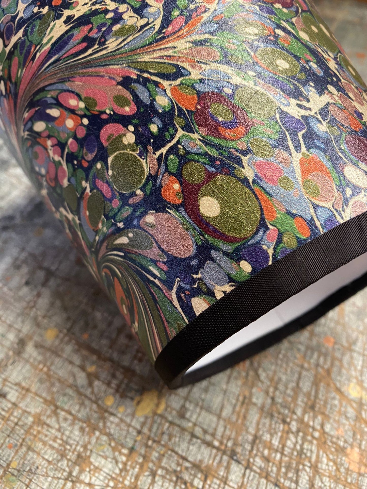 Marbled Lampshade - Dusk Tourmaline - Empire - Size Small