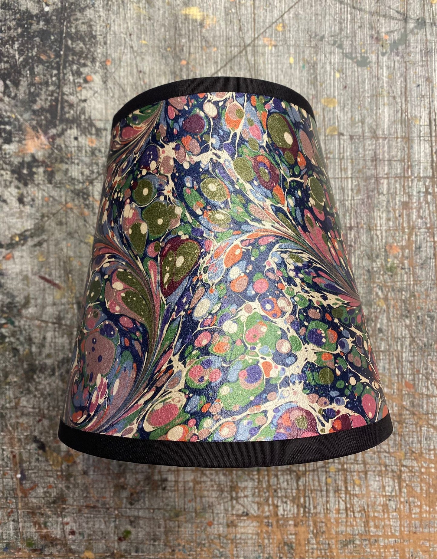 Marbled Lampshade - Dusk Tourmaline - Empire - Size Small