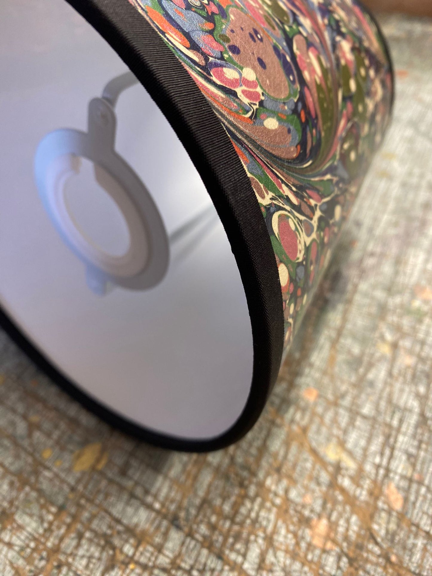 Marbled Lampshade - Dusk Tourmaline - Empire - Size Small