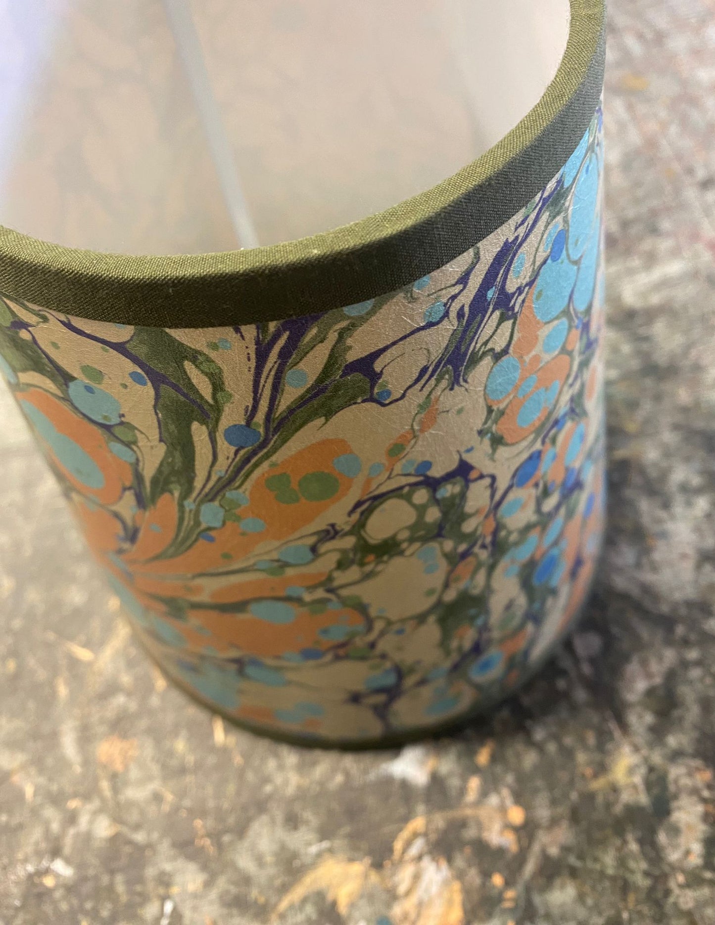 Marbled Lampshade - Juniper Neptune - Empire - Size Small