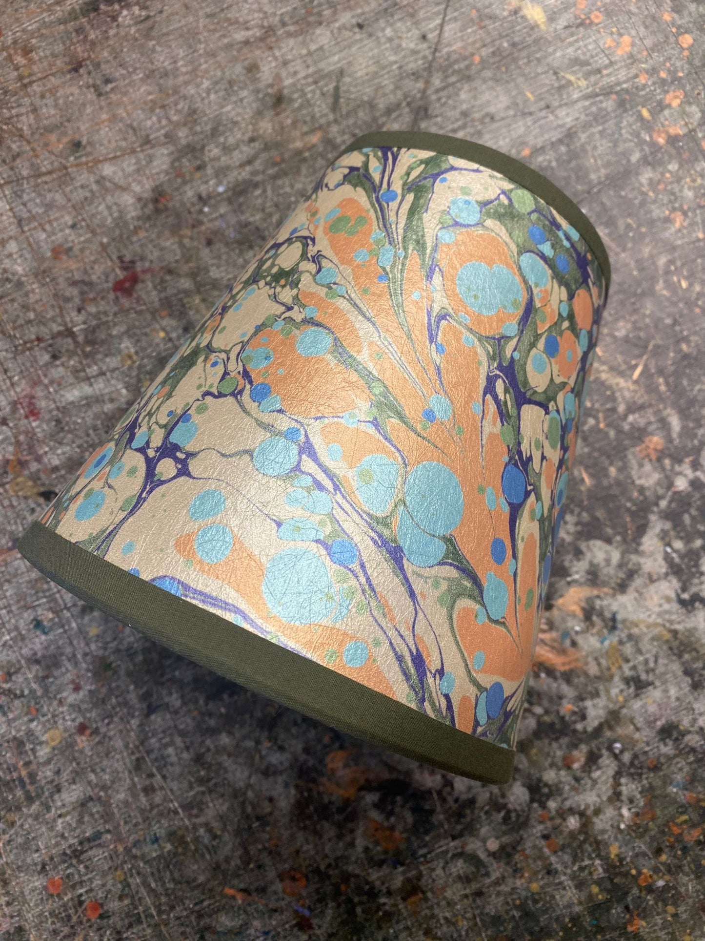 Marbled Lampshade - Juniper Neptune - Empire - Size Small