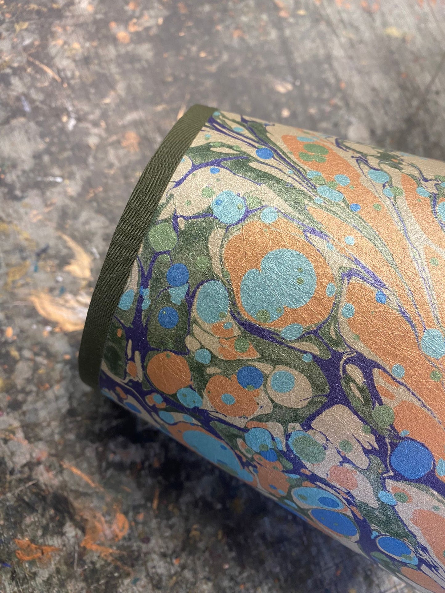Marbled Lampshade - Juniper Neptune - Empire - Size Small
