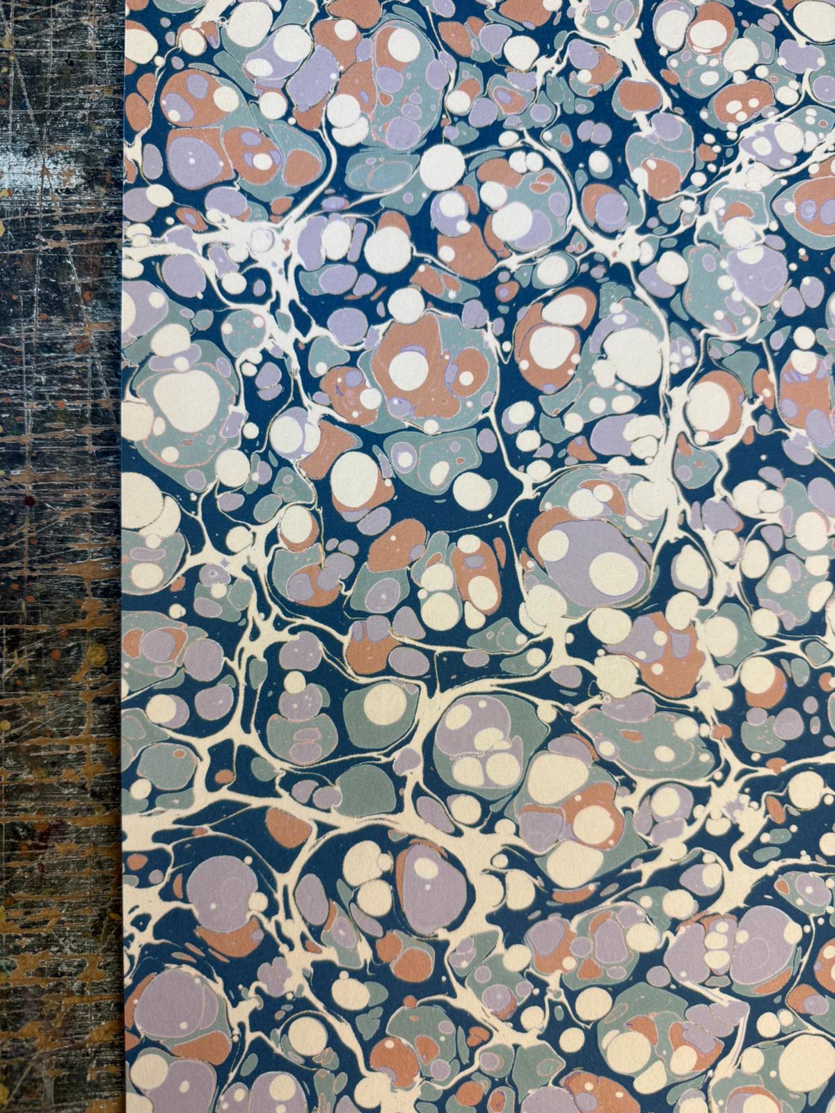 Marbled Wallpaper - 'Agate' Col: Driftwood - Eco Non-Woven