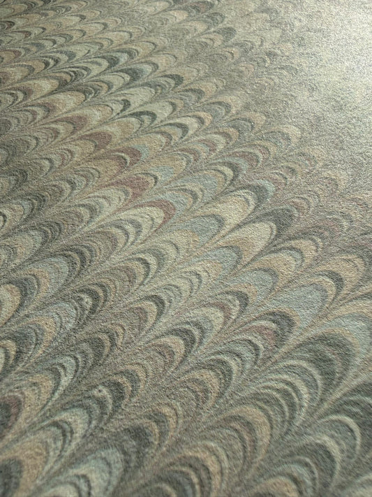 Marbled Wallpaper - 'Nonpareil' Col: Haze - Eco Non-Woven