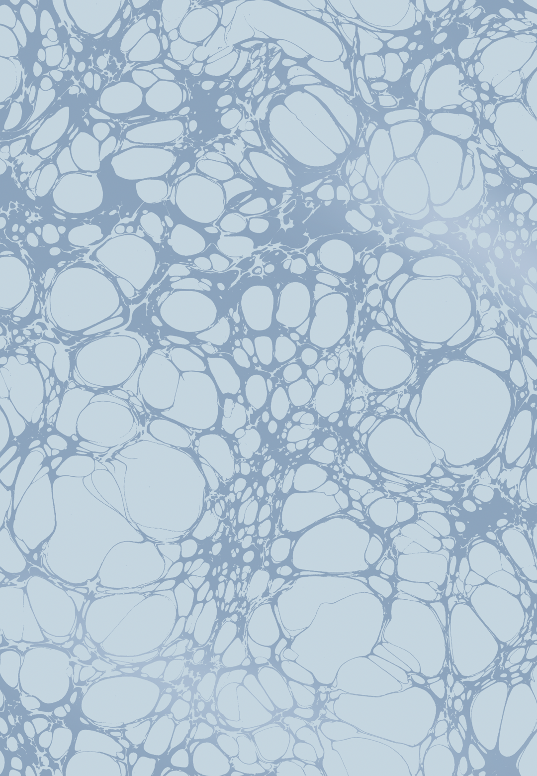 In Stock: Printed Wallpaper - 'Moucheté' - Col: Sea Holly - Mica Coated Non-Woven