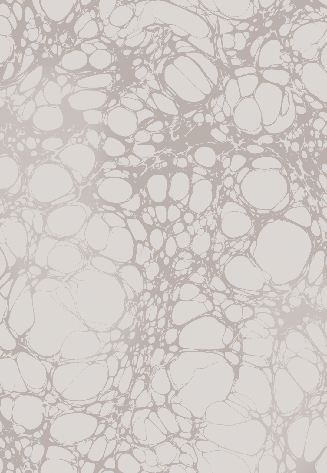 In Stock: Printed Wallpaper - 'Moucheté' Col: Silver Ghost - Mica Coated Non-Woven