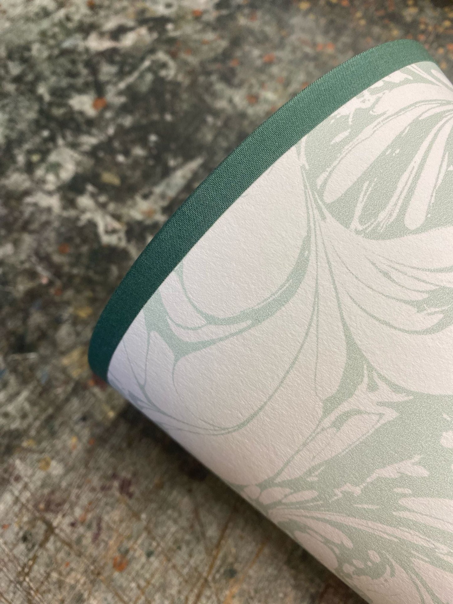 In Stock: Marbled Lampshade - Flourish Willow - Empire - Size Small