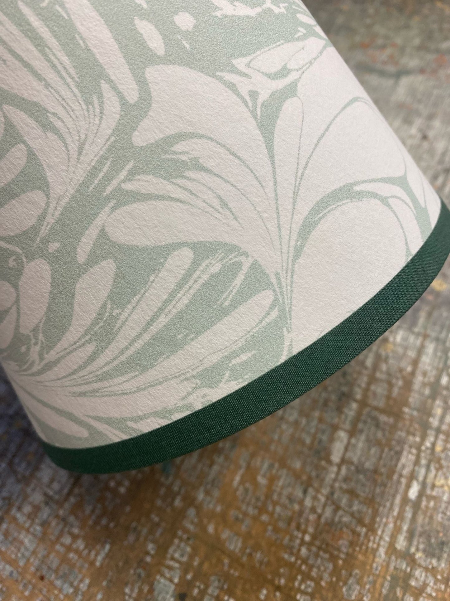 In Stock: Marbled Lampshade - Flourish Willow - Empire - Size Small