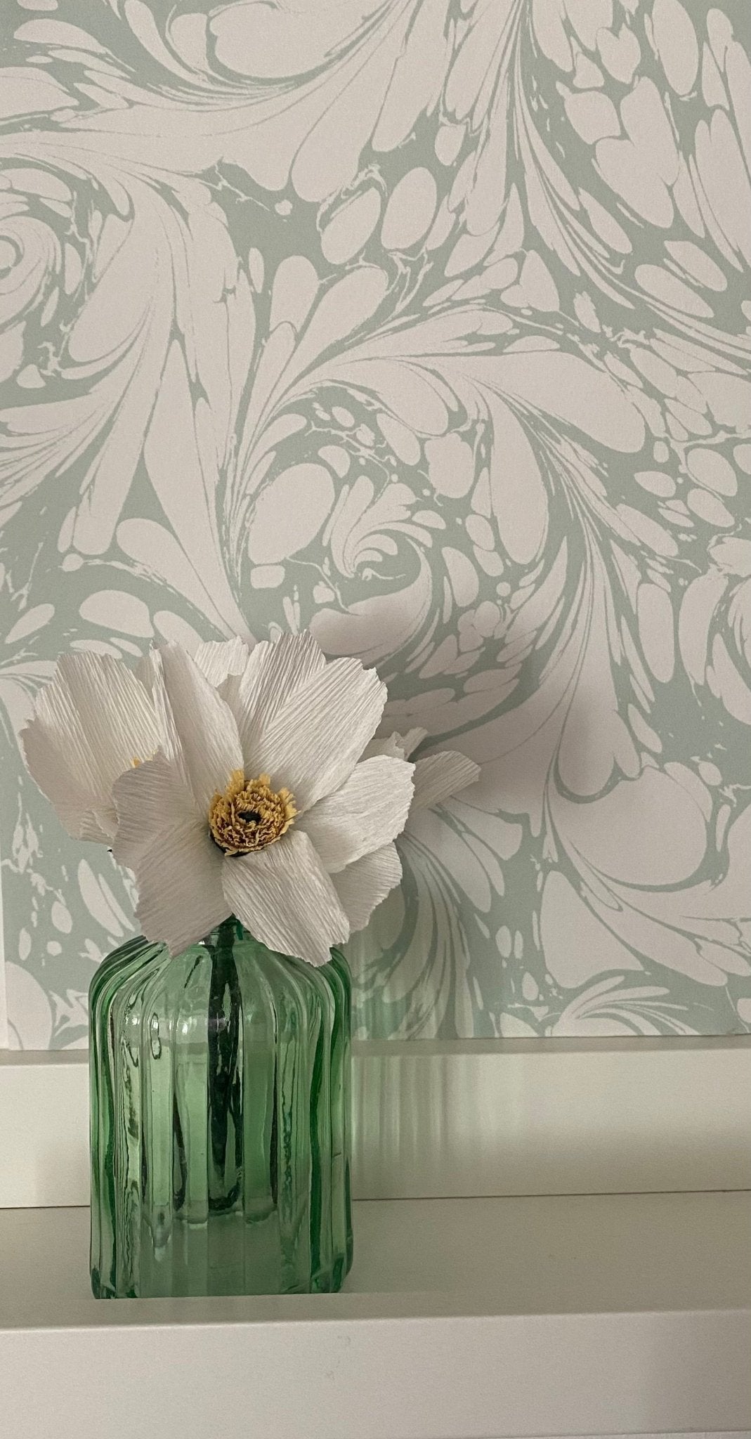 House of Amitié - Custom Marbled Wallpaper - 'Flourish' - Eco or Mica Non Woven - House of Amitiéproduct_type#WAL - CUSTOM - FLOURISH - ECO