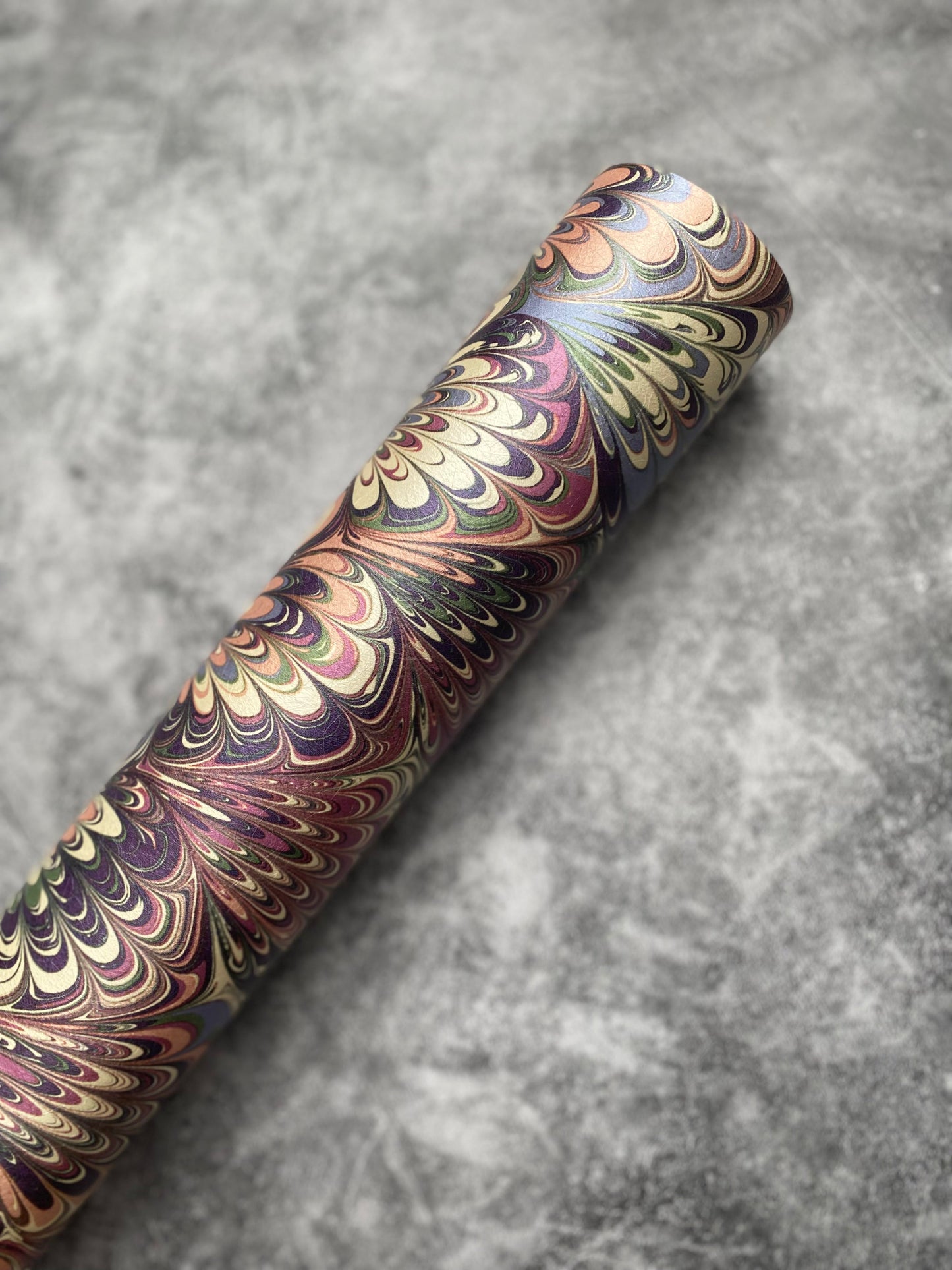 In Stock: Printed Wallpaper - 'Serpentine' Col: Summer- Mica Coated Non-Woven
