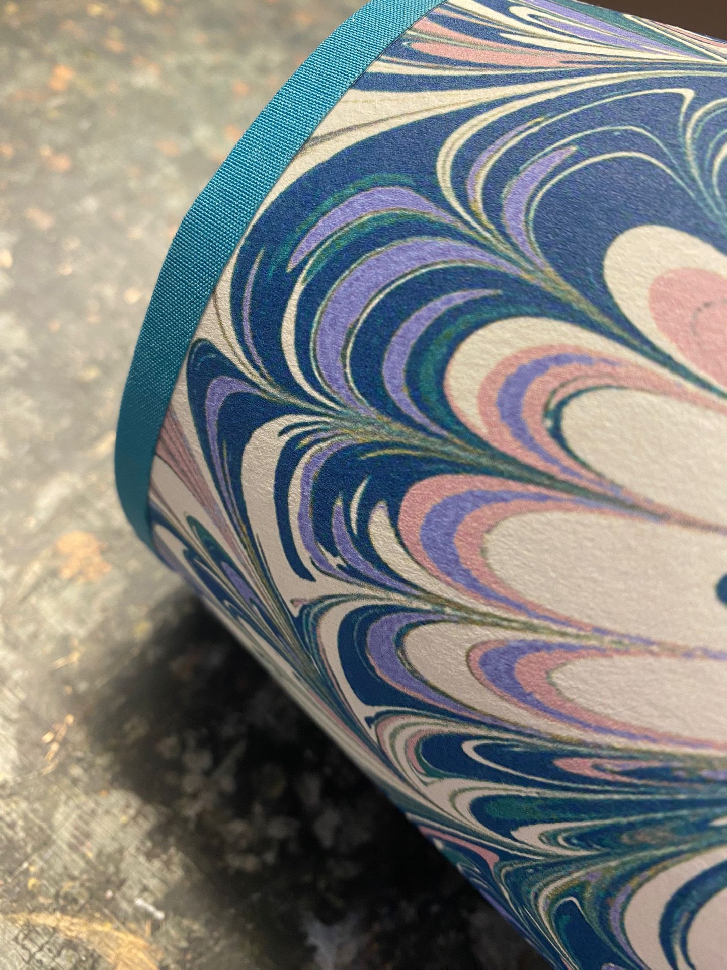 Marbled Lampshade - Serpentine Spring - Empire - Size Small