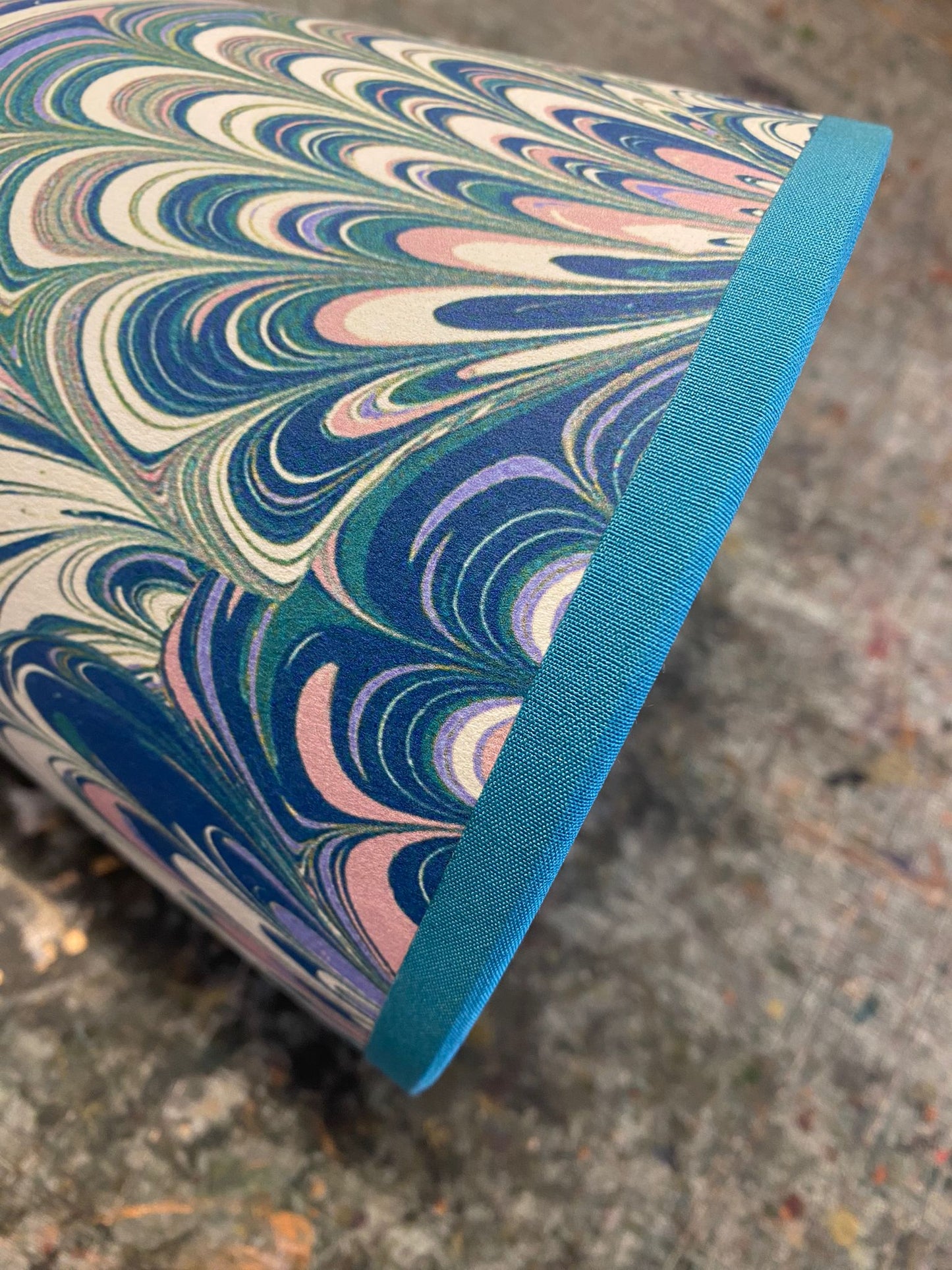 Marbled Lampshade - Serpentine Spring - Empire - Size Small