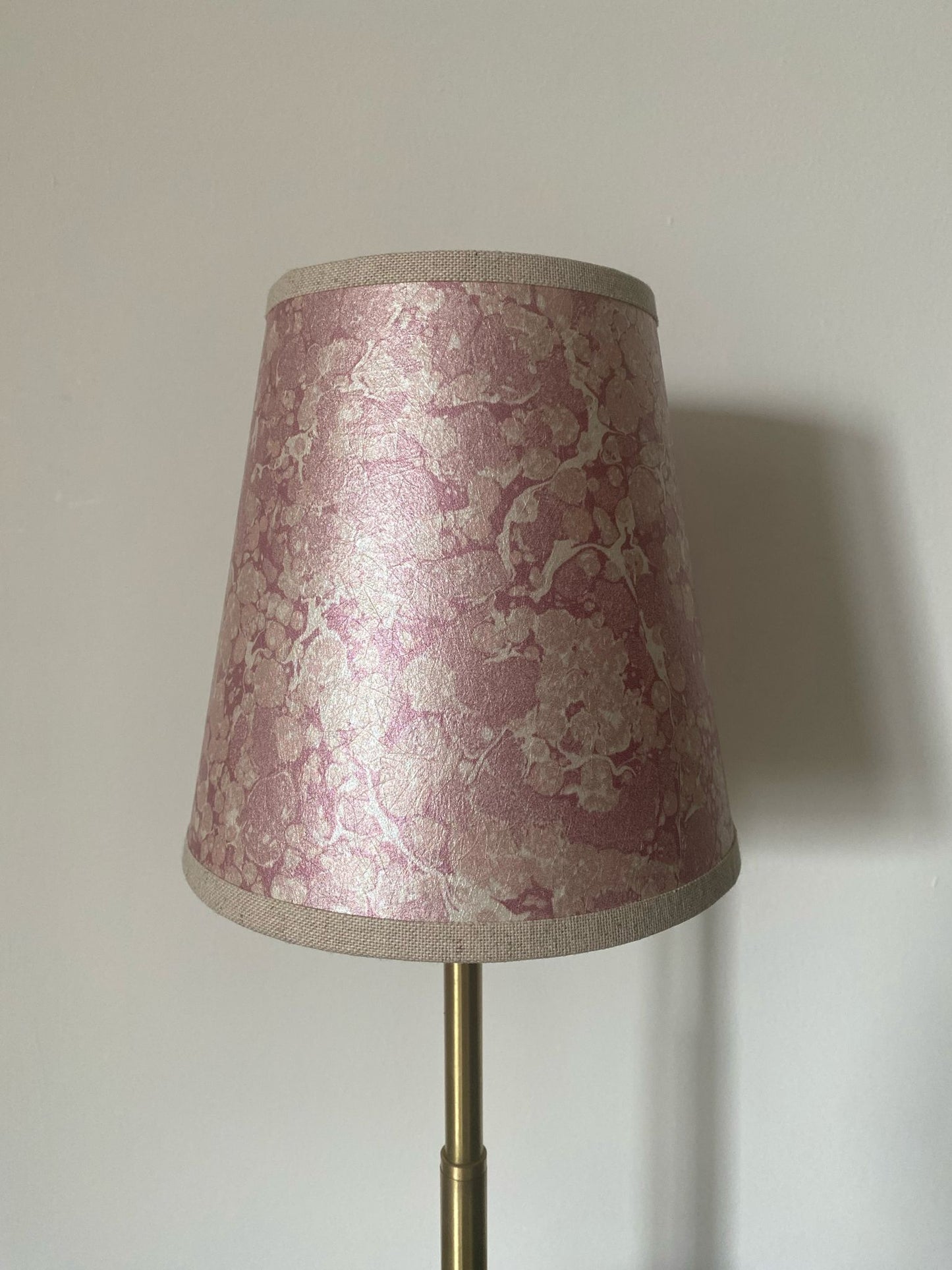 House of Amitié Marbled Paper Lampshade - Ditzy Eglantine - Empire - Size Small