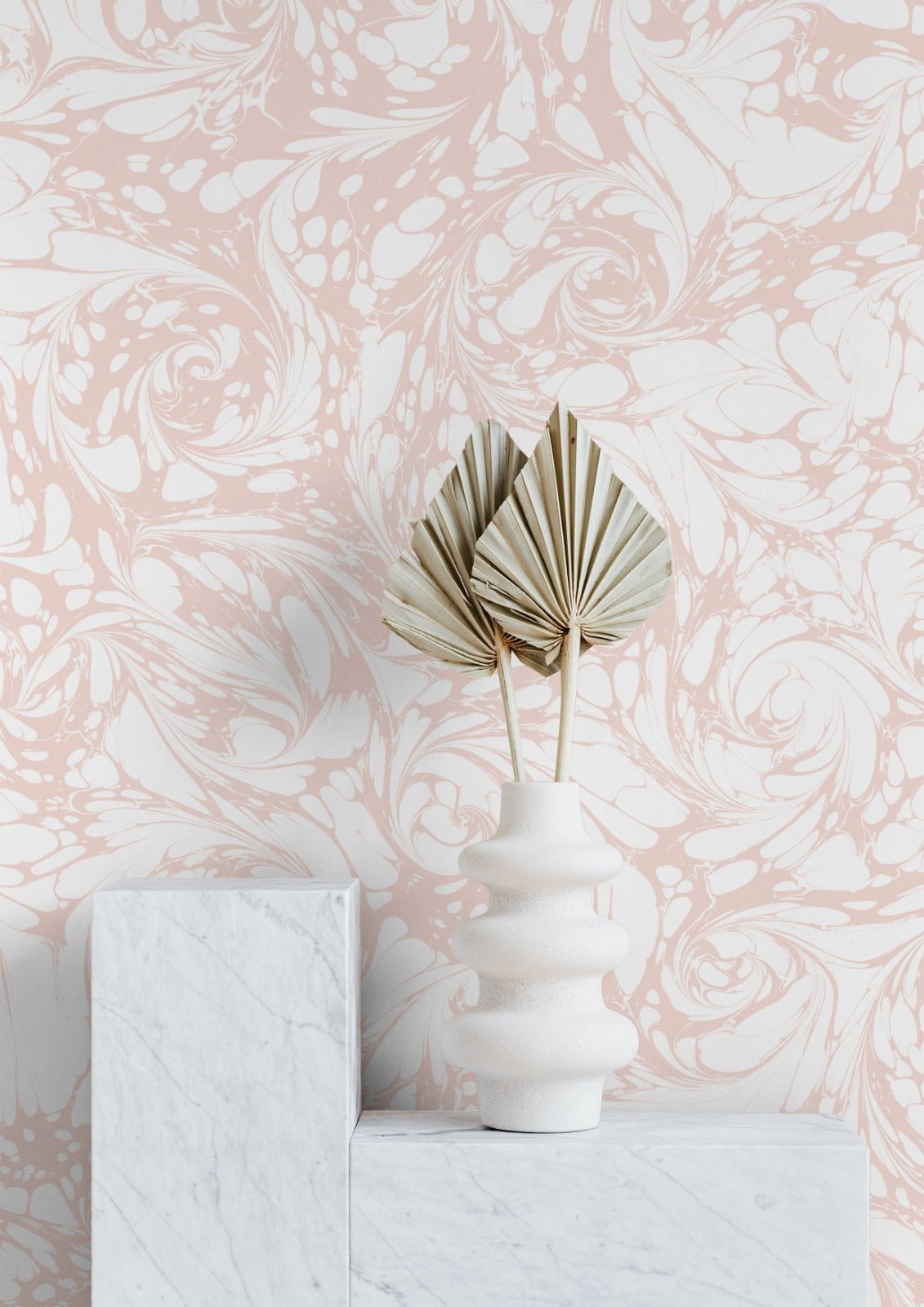 House of Amitié - Custom Marbled Wallpaper - 'Flourish' - Eco or Mica Non Woven - House of Amitiéproduct_type#WAL - CUSTOM - FLOURISH - ECO